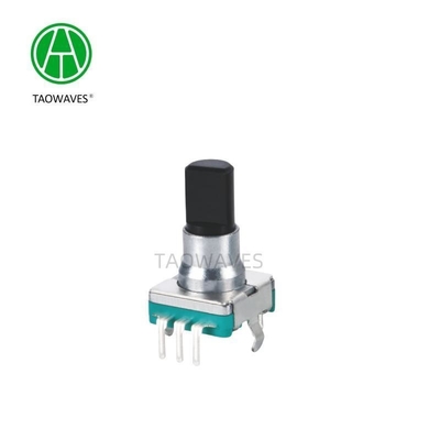 Encodificador rotativo de eixo de 11 mm EC11A21V01 com sistema operativo tipo escova de contato