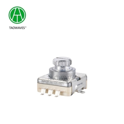 Contacto de leitura de manobra curta 11cm Encoder de metal de eixo curto com interruptor de empurrão