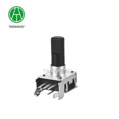 Ec12 12 mm Encoder incremental com manilha rotativa de plástico Modo de leitura de contato EC12A11H01
