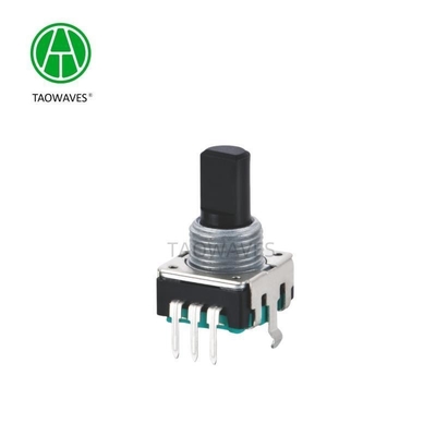 12mm 3 Pin Incremental Encoder Switch para dispositivos de áudio Modo de leitura de contato