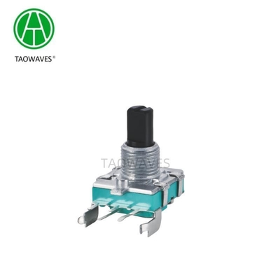 Versátil 16mm 5 Pin Rotary Encoder com botão de empurrão eixo isolado