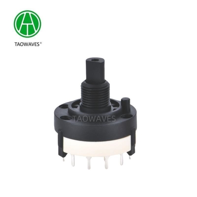 Botão único 2-12 Posições RS26 Banda rotativa Interruptor Interruptor de posição