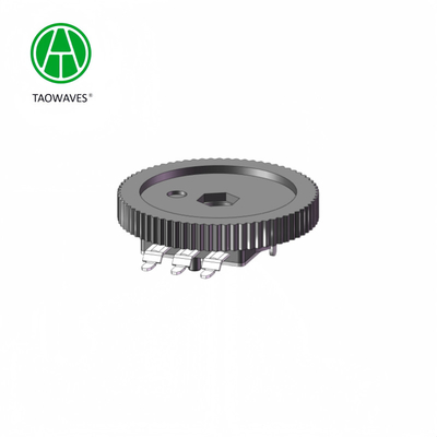 Encoder rotativo de 9 mm para controle de volume fones de ouvido rotação infinita 12 pulsos/360 graus personalizável fábrica de Dongguan