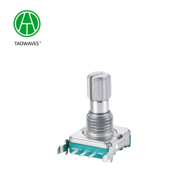 Encoder rotativo duplo com botão de pressão para interface do painel