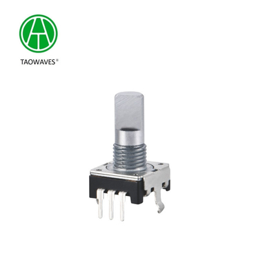 Roda de Encoder Rotativo com Detecção Óptica e Suporte de Eixo