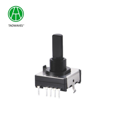 Alps Encoder com botão duplo e saída rotativa analógica