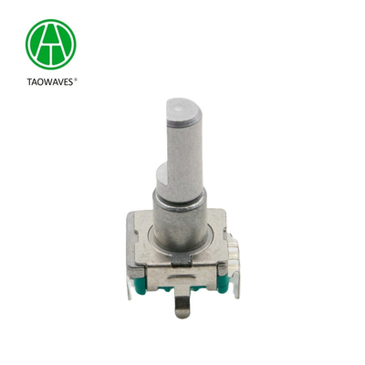 Interruptor de redefinição de codificador rotativo para equipamento de áudio com botão de controle durável