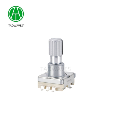 Codificador Rotativo com Função de Reset e Botão de Controle Robusto para Equipamentos de Áudio
