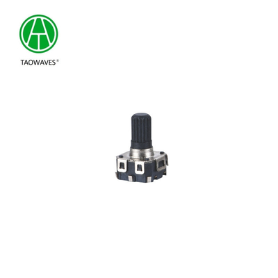Encoder Rotativo Mini Ec11 com Botão – Opções de Comprimento de Eixo e Botão Personalizadas