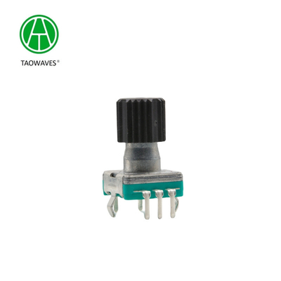 Princípio de Funcionamento do Potenciômetro Rotativo de Resistência de Eixo Personalizado Codificador Rotativo Incremental Potenciômetro de Filme de Carbono Codificador