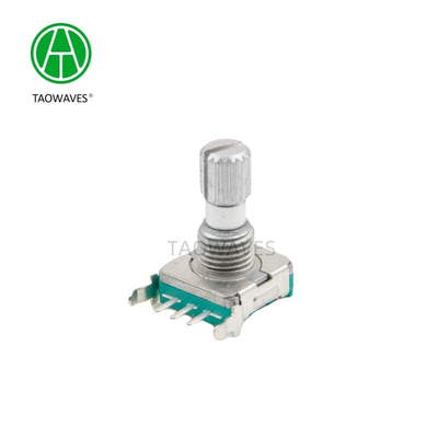 15/20mm Ec11 Rotary Encoder com Switch e Potenciômetro Digital Meia Eixo por Meihua Ice