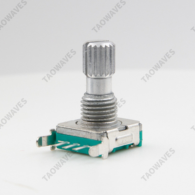 EC11A10H01 Codificador Rotativo 15/20mm Meihua Ice / Meia Haste com Interruptor Potenciômetro Digital