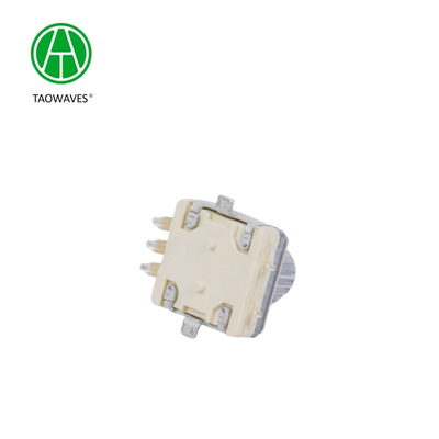 Encodificador rotativo SMT de alta precisão de 5 pines de 11 mm de eixo de metal roscado