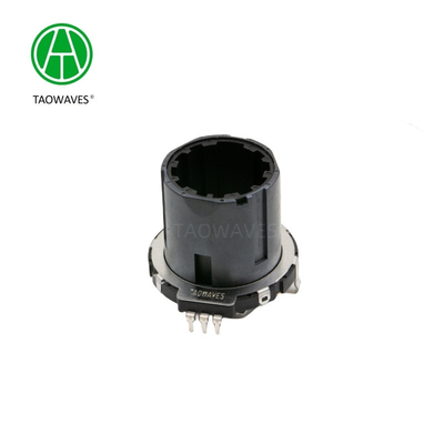 Codificador Rotativo Analógico EC28C30V01 com Interruptor Embutido para Painéis de Controle, Instalação Simples